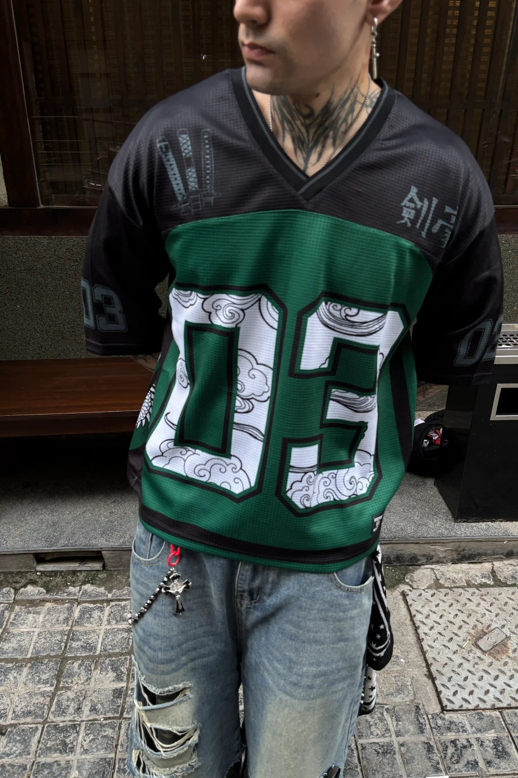Roronoa 03 Oversized Mesh Jersey